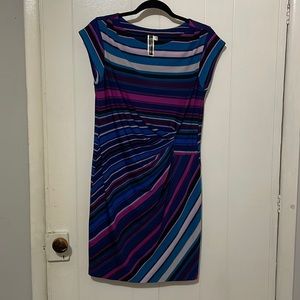 Faux wrap dress